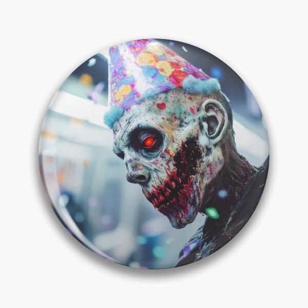 Item preview, NYC Subway Zombie's Spooky Party Hat Bash v3 designed and sold by PiranhaEatFashion.