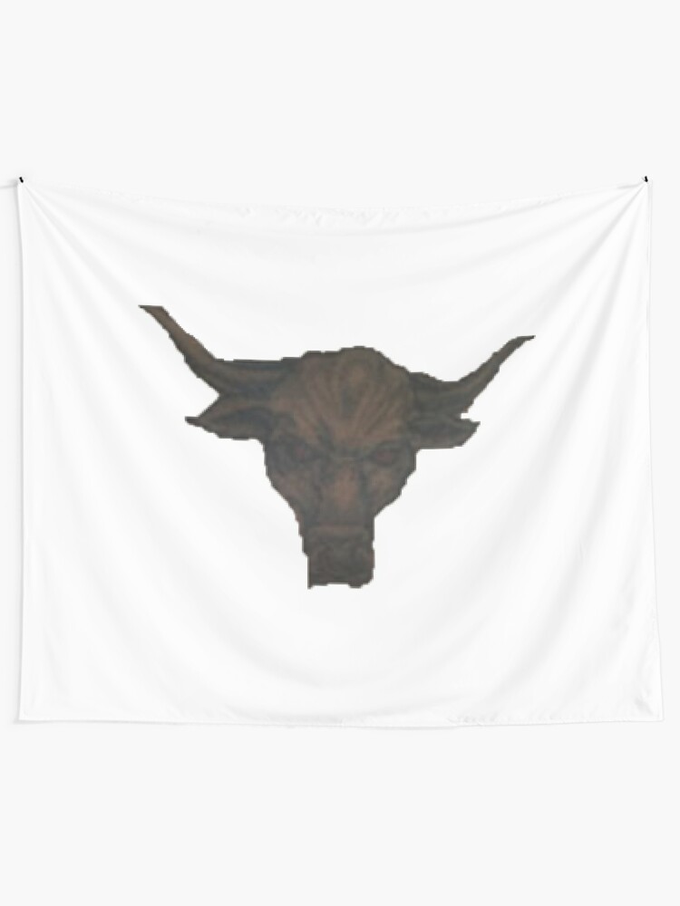 Dwayne The Rock Johnson Brahma Bull Tattoo Tapestry For Sale By Kaizew167 Redbubble