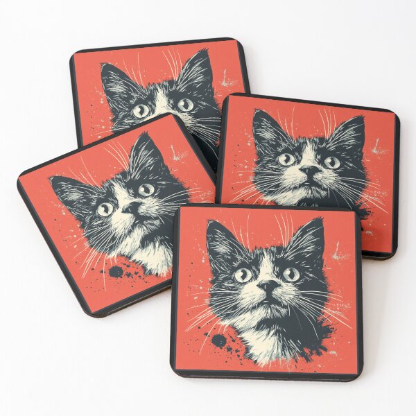 Item preview,  The Silly, Squinty-Eyed Cat with a Purr-fect Smile designed and sold by MOONE FLOWER.
