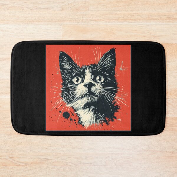 Item preview,  The Silly, Squinty-Eyed Cat with a Purr-fect Smile designed and sold by MOONE FLOWER.