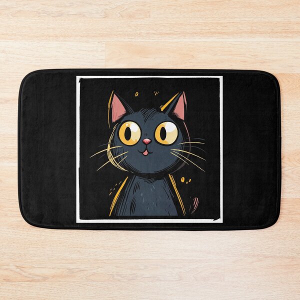 Item preview,  The Silly, Squinty-Eyed Cat with a Purr-fect Smile designed and sold by MOONE FLOWER.