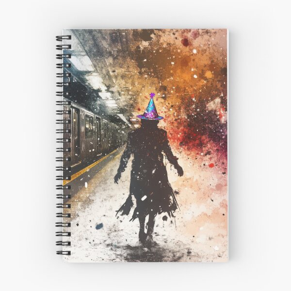 Item preview, NYC Subway Zombie's Spooky Party Hat Bash v4 designed and sold by PiranhaEatFashion.