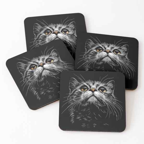 Item preview,  The Silly, Squinty-Eyed Cat with a Purr-fect Smile designed and sold by MOONE FLOWER.