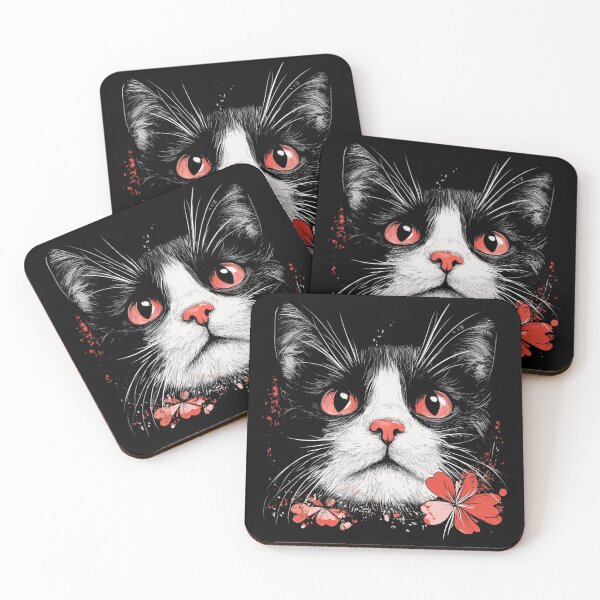 Item preview,  The Silly, Squinty-Eyed Cat with a Purr-fect Smile designed and sold by MOONE FLOWER.