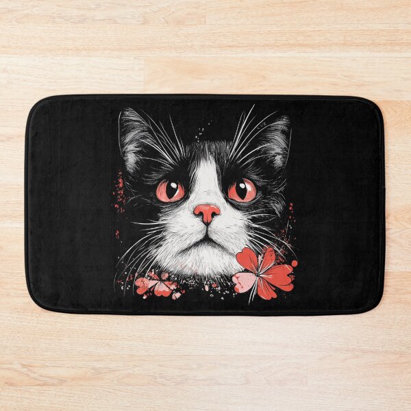 Item preview,  The Silly, Squinty-Eyed Cat with a Purr-fect Smile designed and sold by MOONE FLOWER.