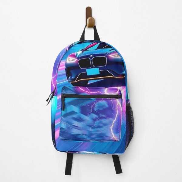 Item preview, Futuristic Cars and Bikes: Neon Lightning Speed designed and sold by AmberHorizon7.