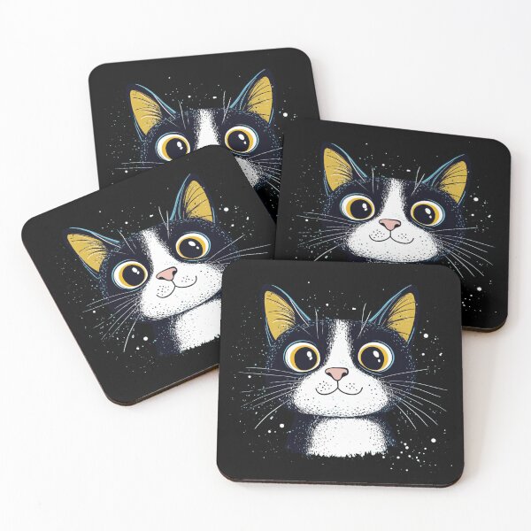 Item preview,  The Silly, Squinty-Eyed Cat with a Purr-fect Smile designed and sold by MOONE FLOWER.