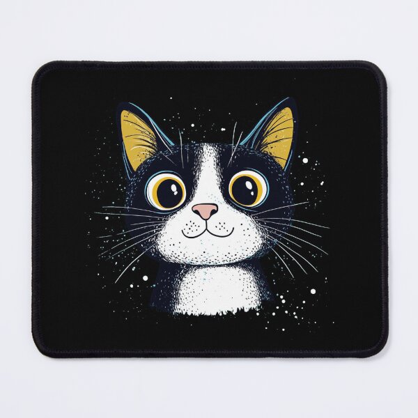 Item preview, The Silly, Squinty-Eyed Cat with a Purr-fect Smile designed and sold by MOONE FLOWER.