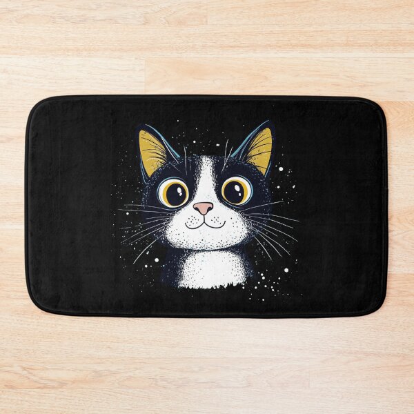 Item preview,  The Silly, Squinty-Eyed Cat with a Purr-fect Smile designed and sold by MOONE FLOWER.