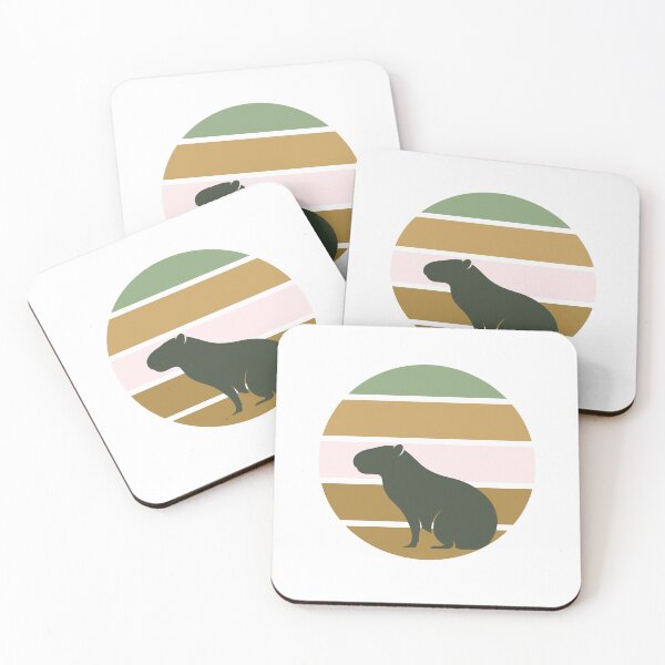 Item preview, Capybara Khaki Sunset designed and sold by GrahamBaxter.