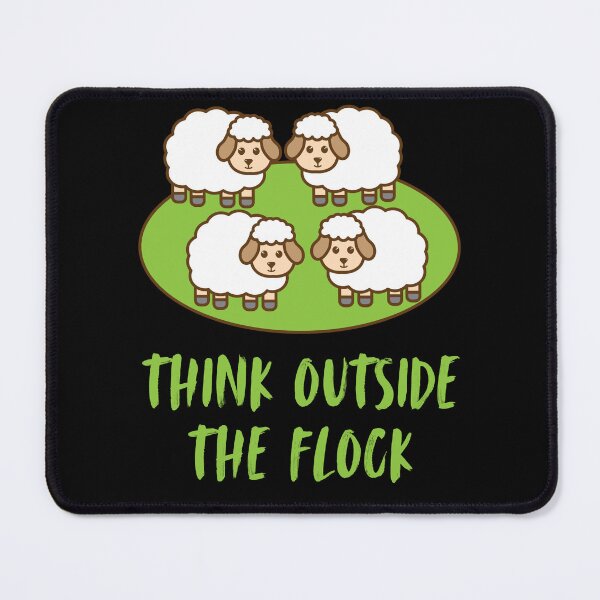 Item preview, Think outside the flock designed and sold by Rocklights.