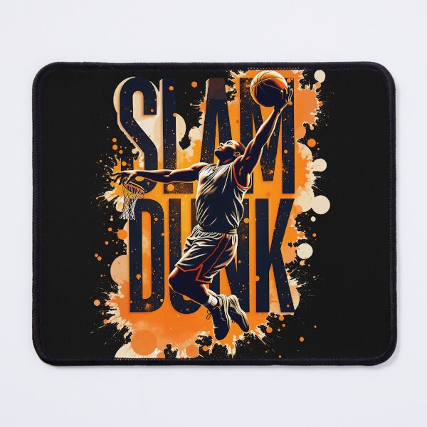Item preview, Slam Dunk Basketball Poster - Dynamic and Modern Design designed and sold by tarzbol.