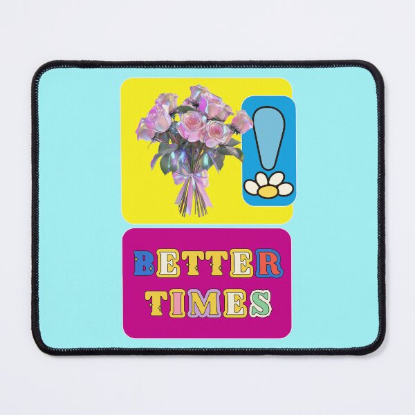 Item preview, holographic roses, positive quote designed and sold by Mauswohn.