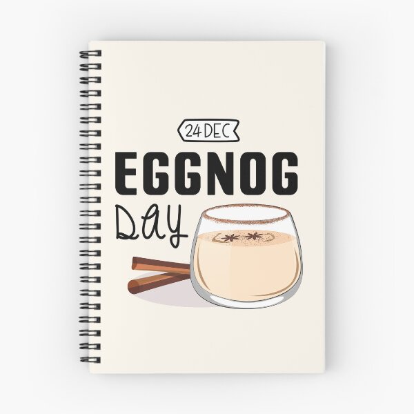 Item preview, 24 December Eggnog Day - Wacky Holidays designed and sold by ChemicalXShop.