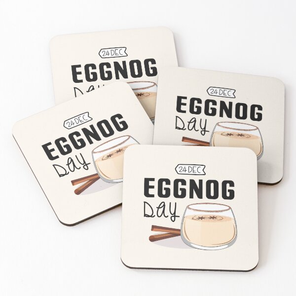 Item preview, 24 December Eggnog Day - Wacky Holidays designed and sold by ChemicalXShop.