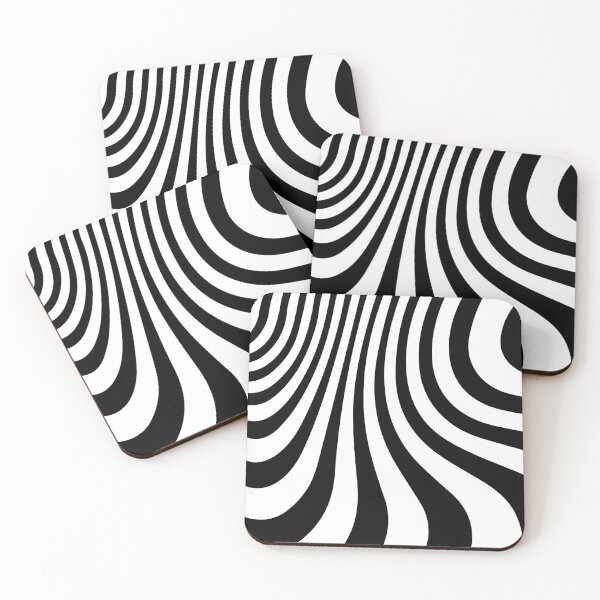 Artikelvorschau, Monochrome Wellen Kunstdruck entworfen und verkauft von donebyreena.