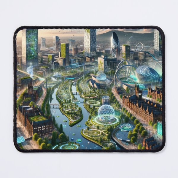 Item preview, Manchester - Futuristic Cities designed and sold by Eric Nagel.