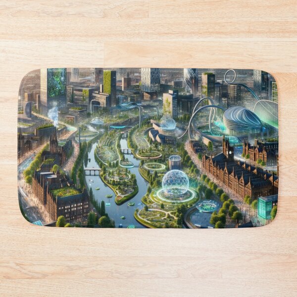 Item preview, Manchester - Futuristic Cities designed and sold by Eric Nagel.