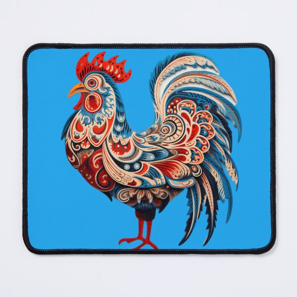 Item preview, Colorful Roosters pop art designed and sold by Kristylynn757.