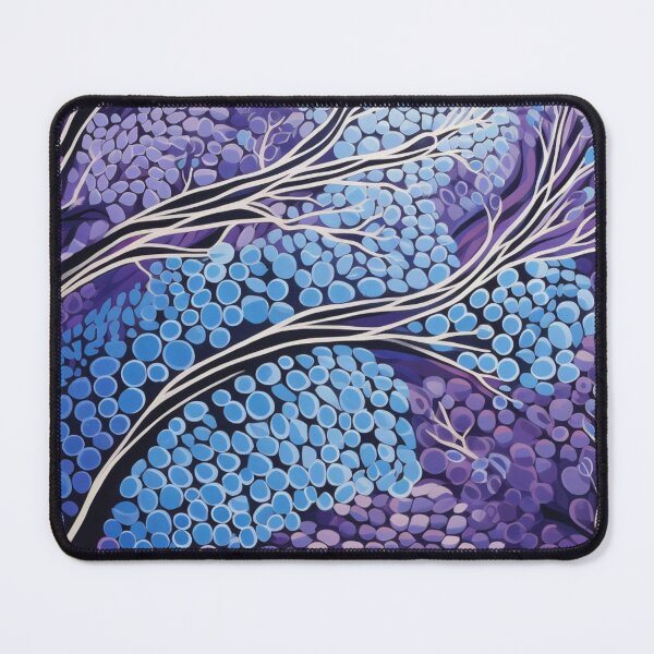 Item preview, Aboriginal Inspired Dot Art - Covered In Snow designed and sold by GrinGalore.