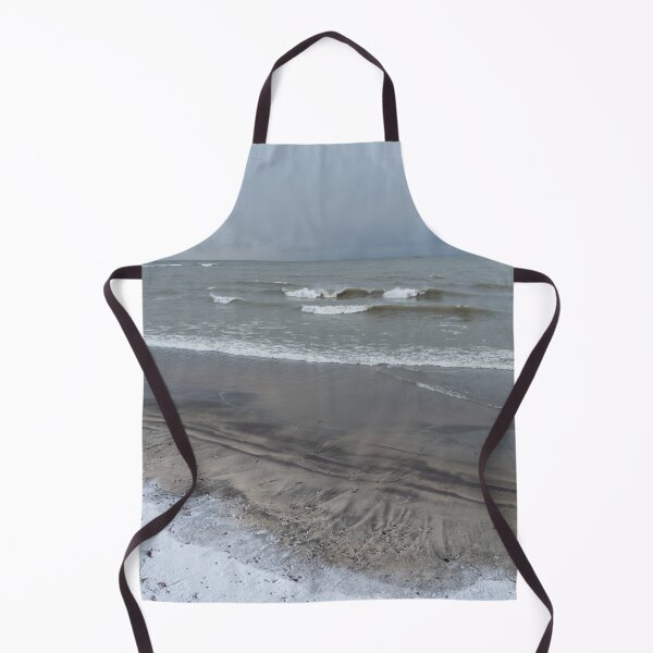 Item preview, Snow Sand and Rolling Waves Beachscape designed and sold by Georgia Mizuleva.