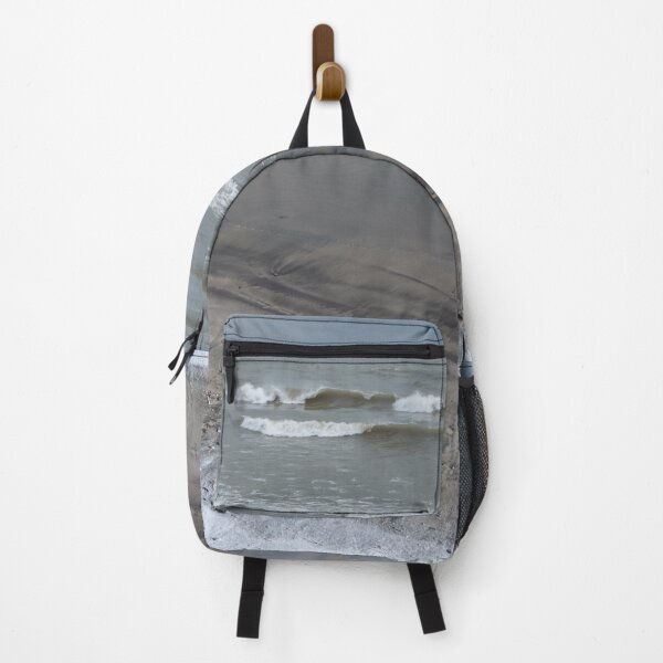 Item preview, Snow Sand and Rolling Waves Beachscape designed and sold by Georgia Mizuleva.