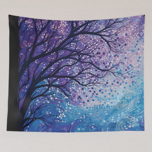 Item preview, Aboriginal Inspired Dot Art - Winter Magic Beauty designed and sold by GrinGalore.