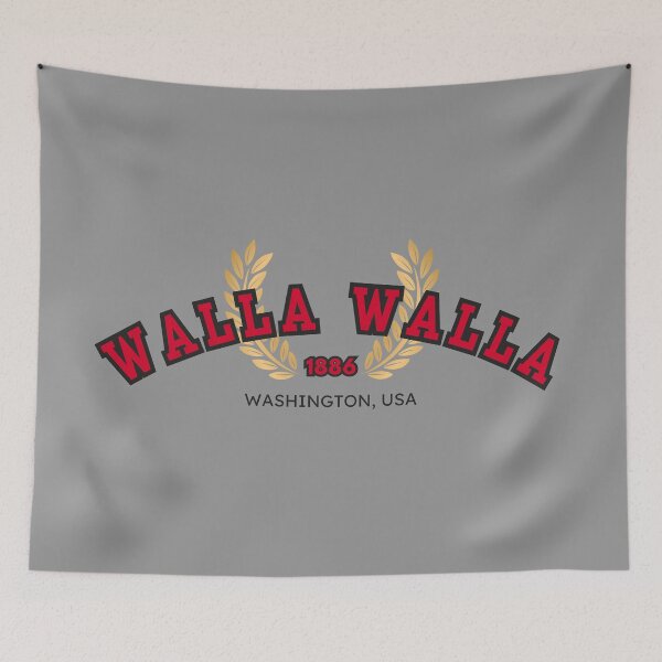 Item preview, Walla Walla Prison Education, Red and Black designed and sold by UNK-Fatigues.