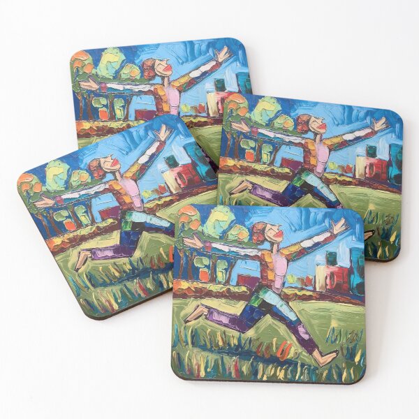 Item preview, Expressive Joy in a Vibrant Abstract Landscape designed and sold by Mido-artister.