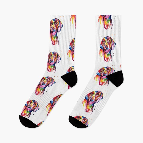 Item preview, Weimaraner Dog Colorful Art designed and sold by doodIllustrate.