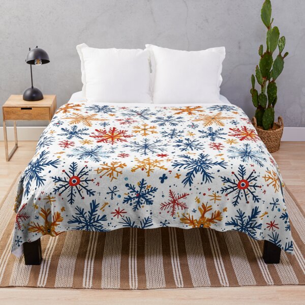 Item preview, Frosty Snowflake Designs with a Modern Touch designed and sold by Piotrek0001.