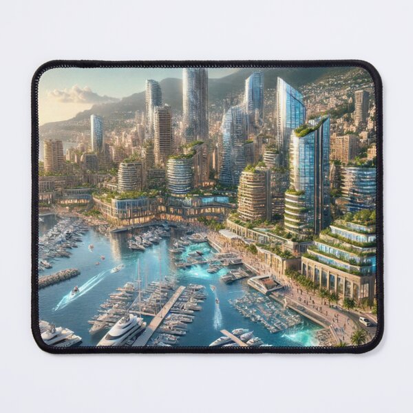 Item preview, Monaco - Futuristic Cities designed and sold by Eric Nagel.