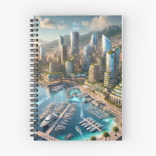 Item preview, Monaco - Futuristic Cities designed and sold by Eric Nagel.