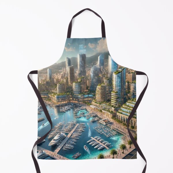 Item preview, Monaco - Futuristic Cities designed and sold by Eric Nagel.