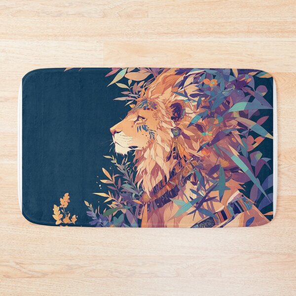 Item preview, Tribal Lion in the Jungle designed and sold by Christian Weiss.