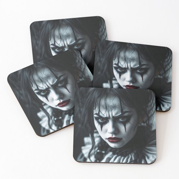 Item preview, evil clown girl designed and sold by lotsagoth.