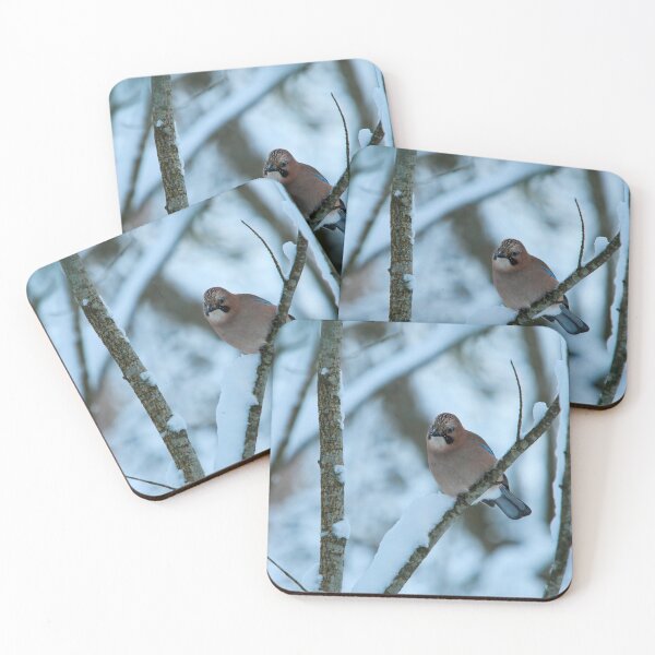 Item preview, Winter jay. Eurasian jay designed and sold by Jouko Lehto Photography.