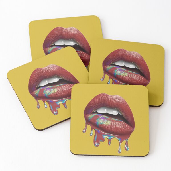 Item preview, Dripping Red Lips designed and sold by M Khan.