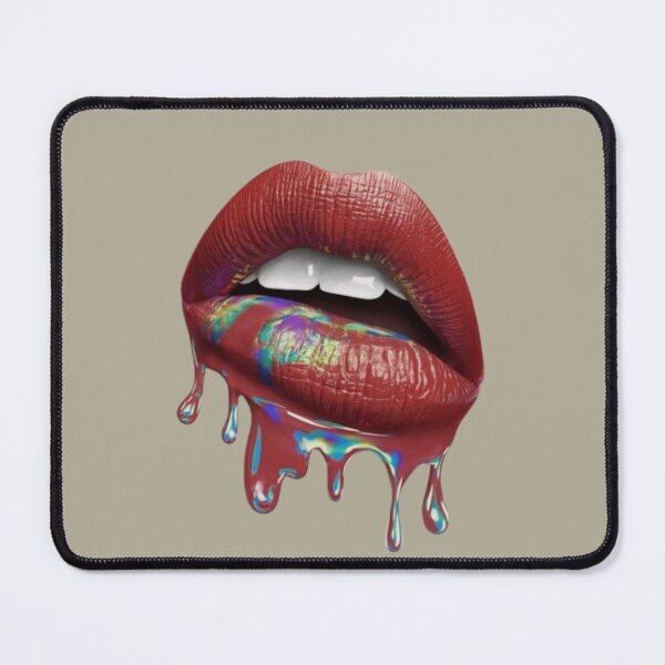 Item preview, Dripping Red Lips designed and sold by M Khan.
