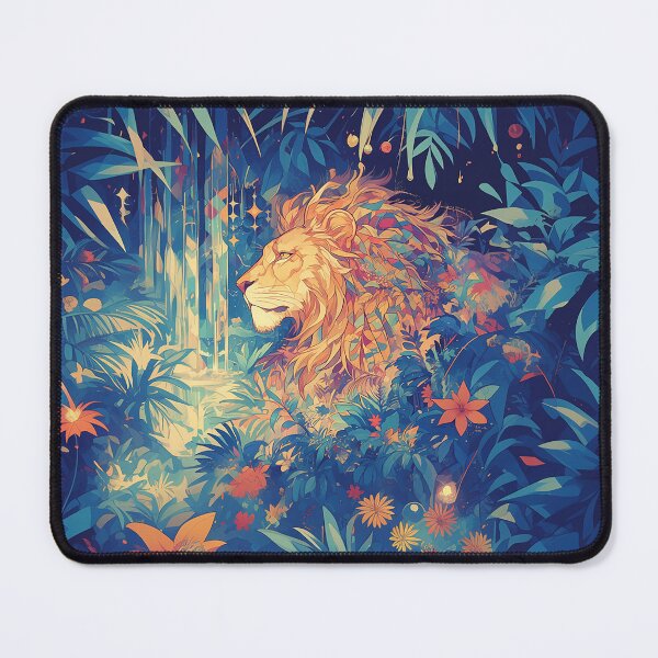 Item preview, Tribal Lion in the Jungle designed and sold by Christian Weiss.