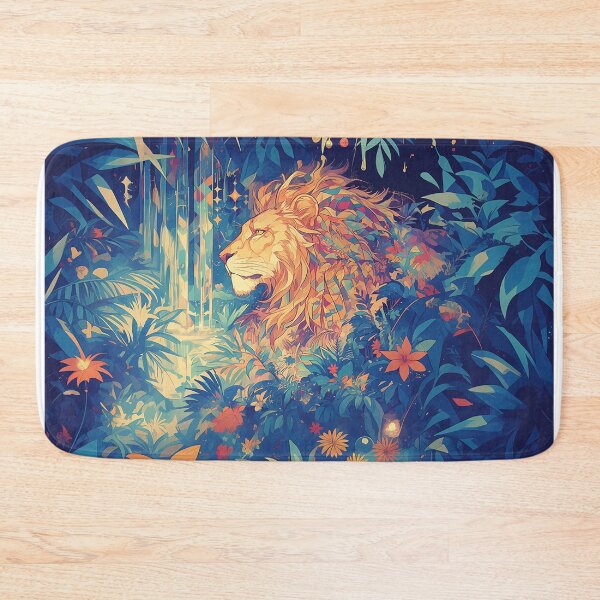Item preview, Tribal Lion in the Jungle designed and sold by Christian Weiss.
