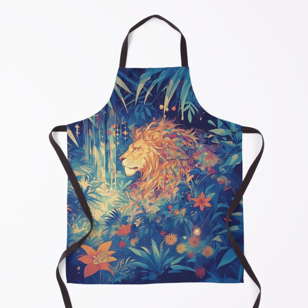 Item preview, Tribal Lion in the Jungle designed and sold by Christian Weiss.