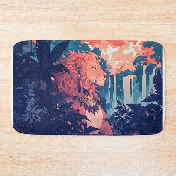 Item preview, Tribal Lion in the Jungle designed and sold by Christian Weiss.