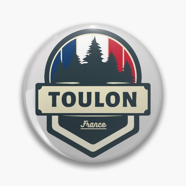Item preview, Toulon Retro Vintage Badge designed and sold by World Designs.