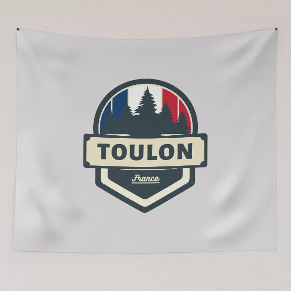 Item preview, Toulon Retro Vintage Badge designed and sold by World Designs.