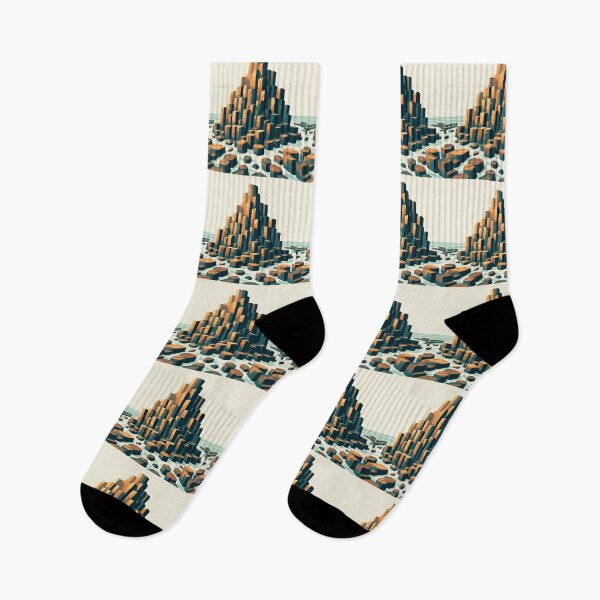Item preview, Giant’s Causeway Minimalism Art Style designed and sold by artofuniverse.