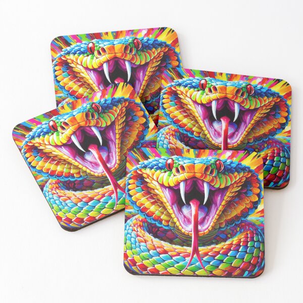Item preview, Abstract Pit Viper designed and sold by Eric Nagel.