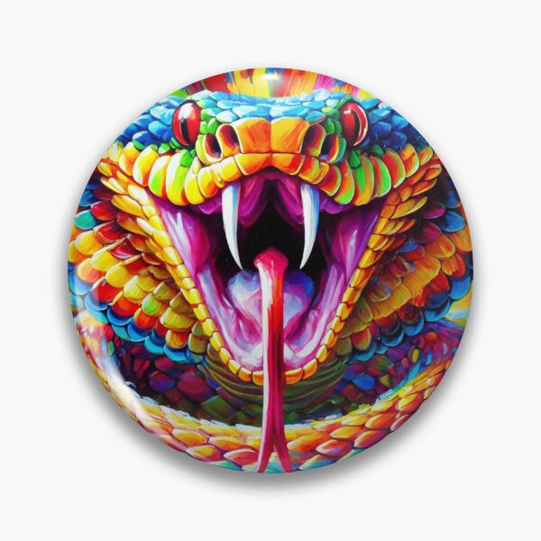 Item preview, Abstract Pit Viper designed and sold by Eric Nagel.