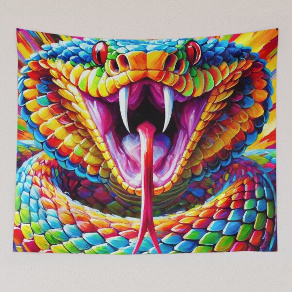Item preview, Abstract Pit Viper designed and sold by Eric Nagel.