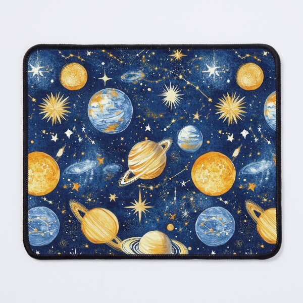 Item preview, Enchanting Celestial Scenes with Stars and Planets designed and sold by Piotrek0001.